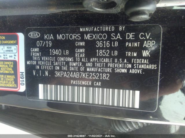 Photo 8 VIN: 3KPA24AB7KE252182 - KIA RIO 