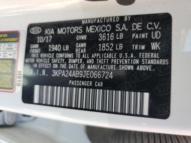 Photo 12 VIN: 3KPA24AB9JE066724 - KIA RIO LX 