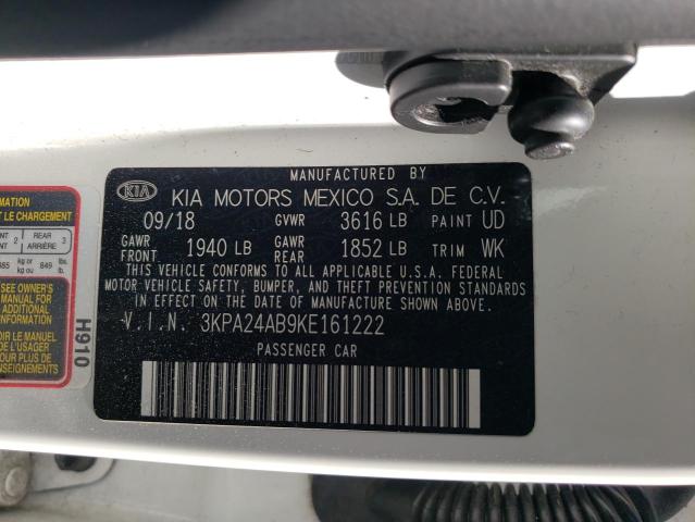 Photo 9 VIN: 3KPA24AB9KE161222 - KIA RIO S 