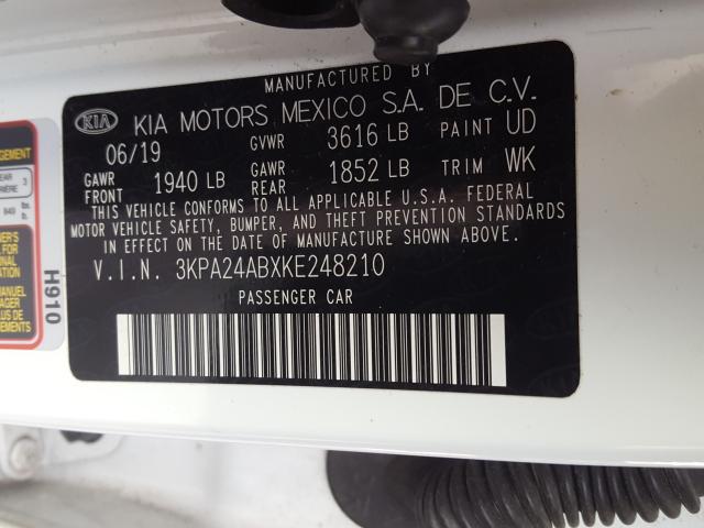 Photo 9 VIN: 3KPA24ABXKE248210 - KIA RIO S 