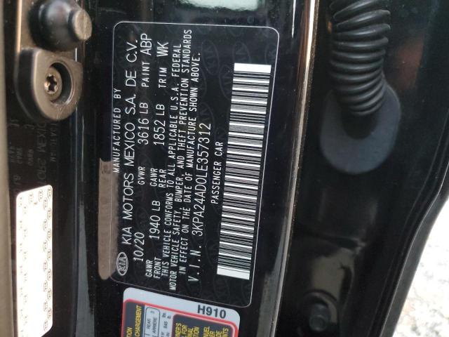 Photo 12 VIN: 3KPA24AD0LE357312 - KIA RIO LX 