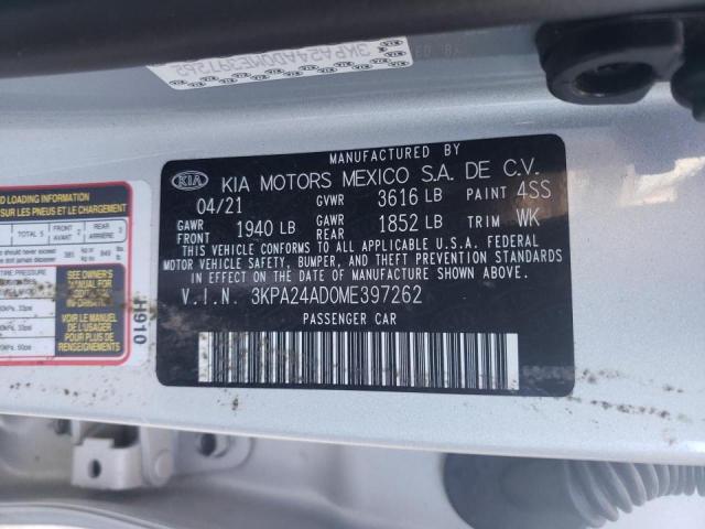 Photo 9 VIN: 3KPA24AD0ME397262 - KIA RIO LX 