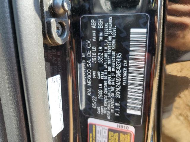 Photo 11 VIN: 3KPA24AD0NE487495 - KIA RIO LX 