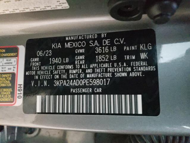 Photo 12 VIN: 3KPA24AD0PE598017 - KIA RIO LX 