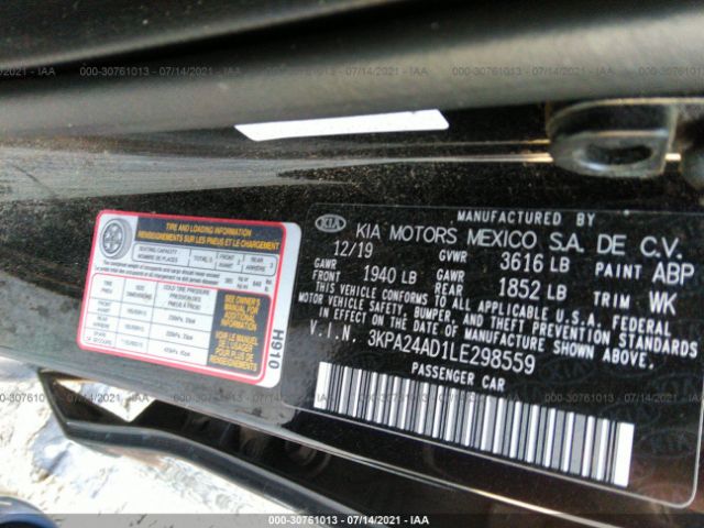 Photo 8 VIN: 3KPA24AD1LE298559 - KIA RIO 