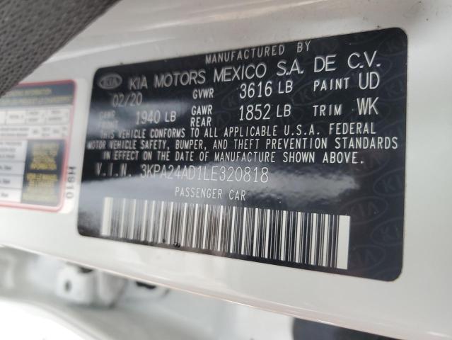 Photo 11 VIN: 3KPA24AD1LE320818 - KIA RIO LX 