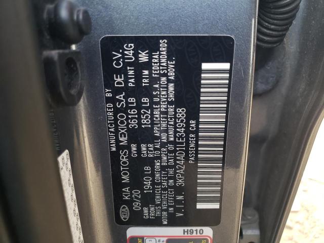 Photo 12 VIN: 3KPA24AD1LE349588 - KIA RIO 