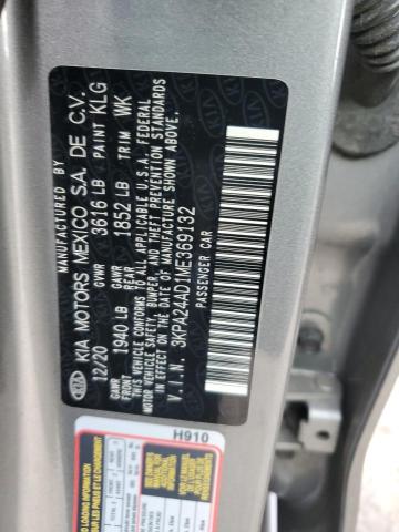 Photo 11 VIN: 3KPA24AD1ME369132 - KIA RIO 