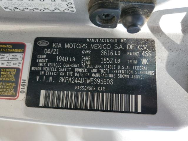 Photo 12 VIN: 3KPA24AD1ME395603 - KIA RIO LX 