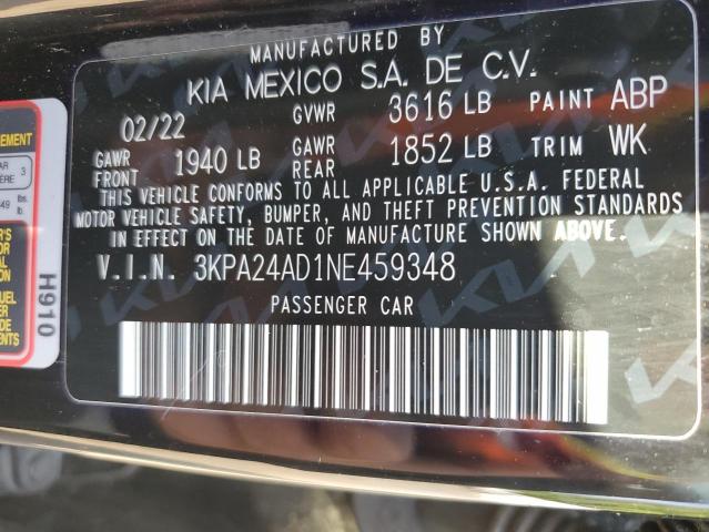 Photo 11 VIN: 3KPA24AD1NE459348 - KIA RIO 