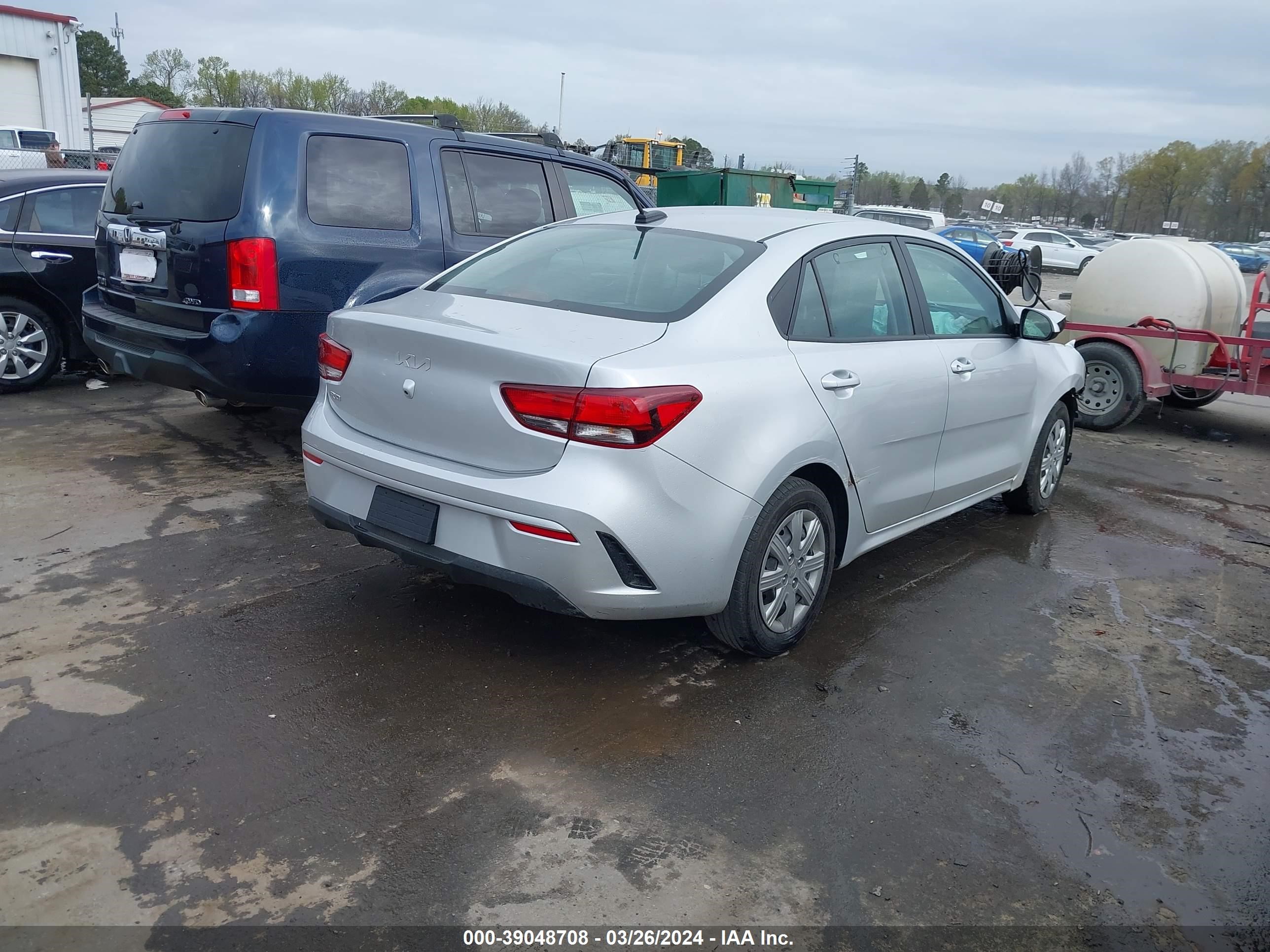 Photo 3 VIN: 3KPA24AD1PE529403 - KIA RIO 