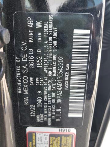 Photo 11 VIN: 3KPA24AD1PE542202 - KIA RIO LX 