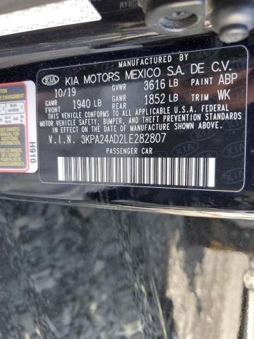 Photo 12 VIN: 3KPA24AD2LE282807 - KIA RIO LX 