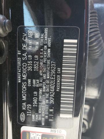 Photo 11 VIN: 3KPA24AD2LE296237 - KIA RIO LX 