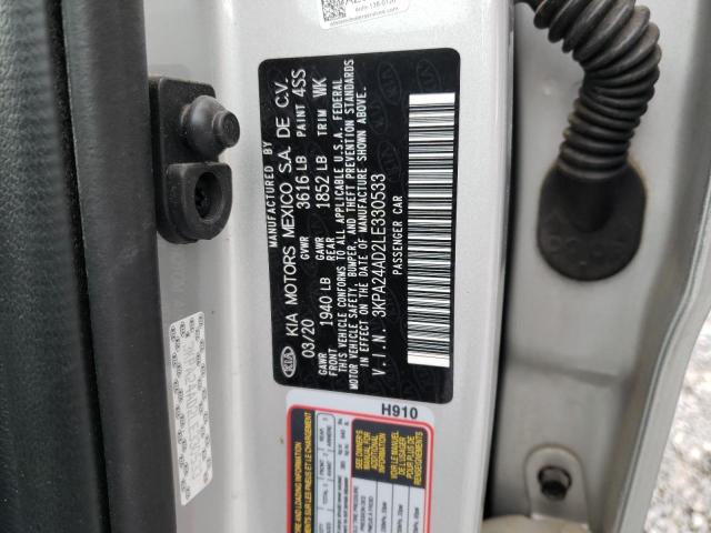 Photo 9 VIN: 3KPA24AD2LE330533 - KIA RIO LX 