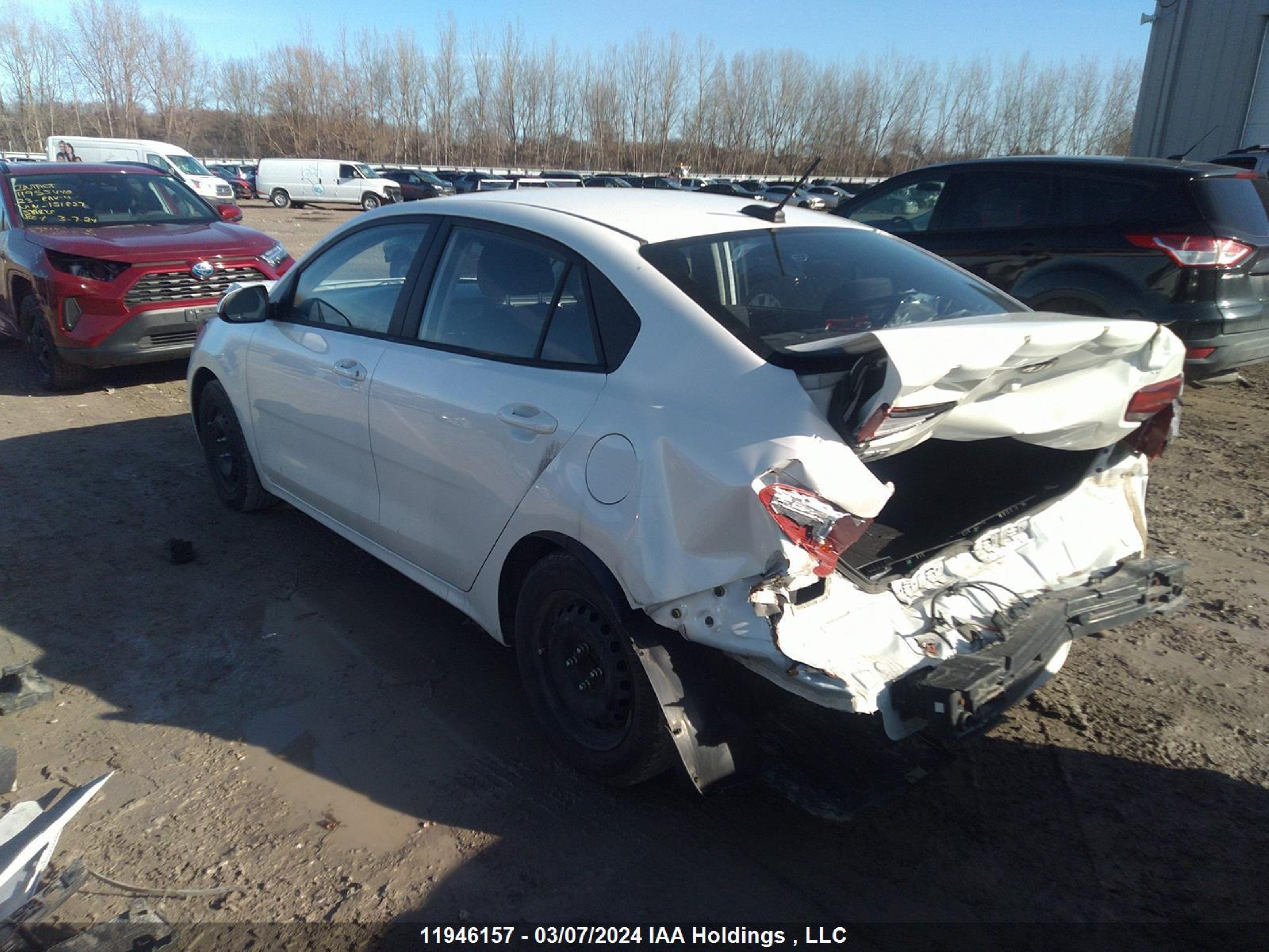 Photo 2 VIN: 3KPA24AD2LE335876 - KIA RIO 