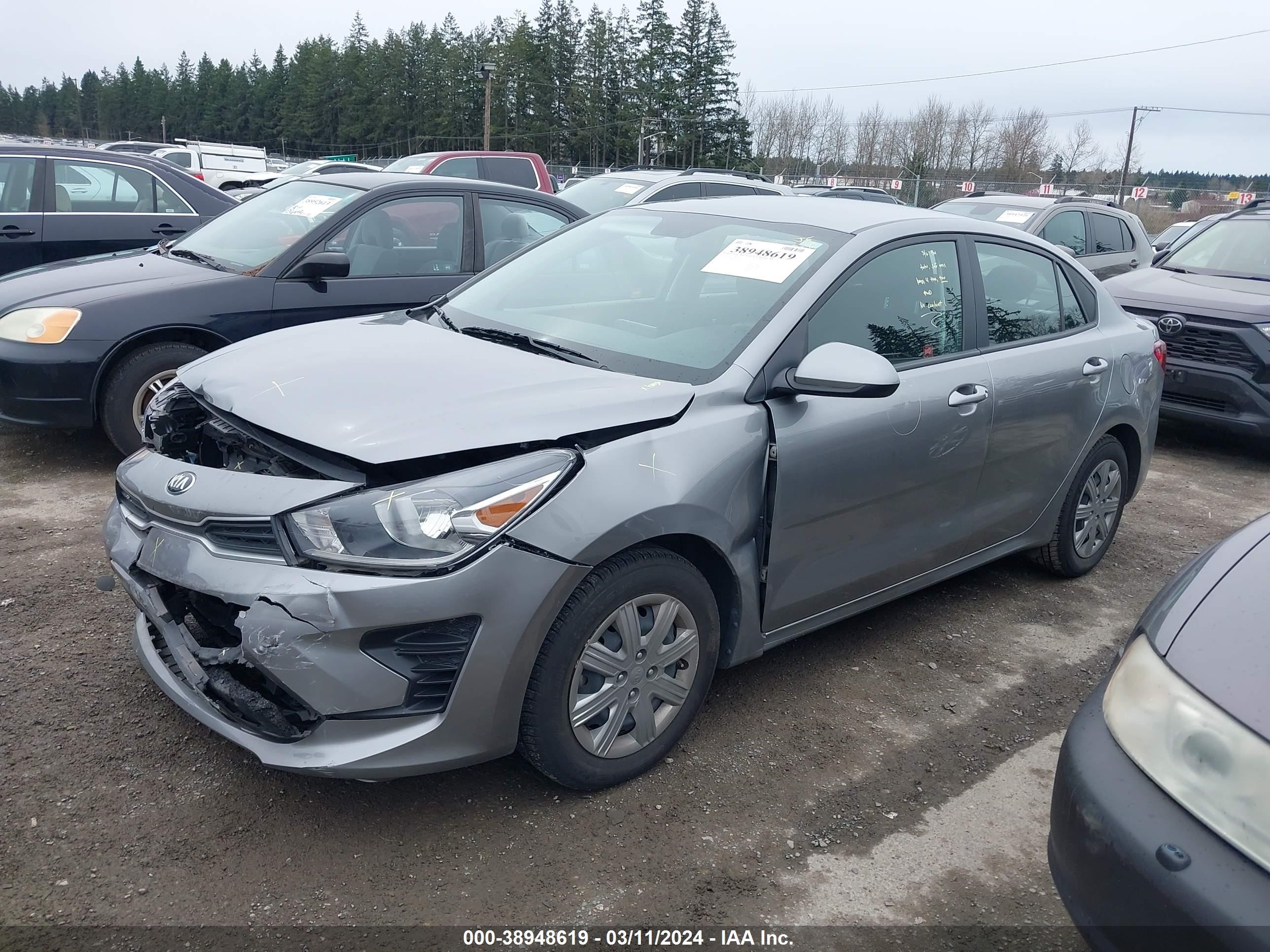 Photo 1 VIN: 3KPA24AD2ME367342 - KIA RIO 