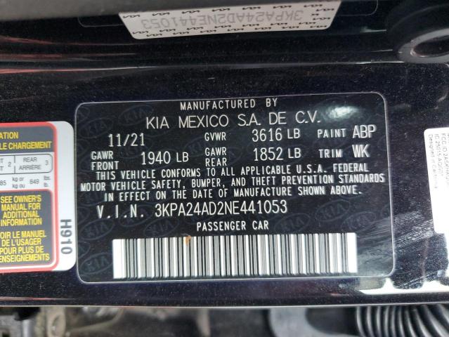 Photo 11 VIN: 3KPA24AD2NE441053 - KIA RIO LX 