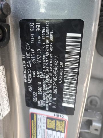 Photo 11 VIN: 3KPA24AD2NE464347 - KIA RIO 