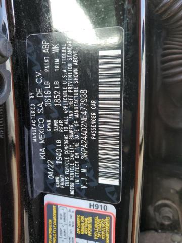 Photo 11 VIN: 3KPA24AD2NE477938 - KIA RIO 