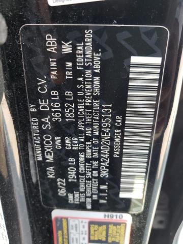 Photo 11 VIN: 3KPA24AD2NE495131 - KIA RIO LX 