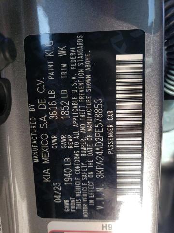 Photo 11 VIN: 3KPA24AD2PE578853 - KIA RIO 