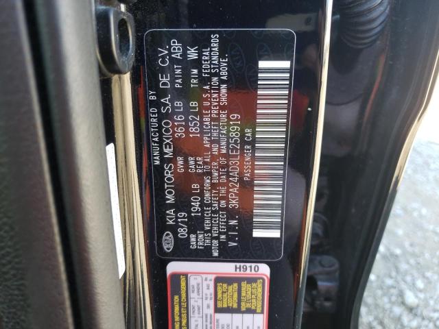 Photo 9 VIN: 3KPA24AD3LE258919 - KIA RIO LX 