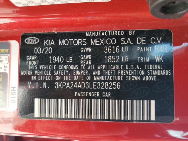 Photo 11 VIN: 3KPA24AD3LE328256 - KIA RIO LX 