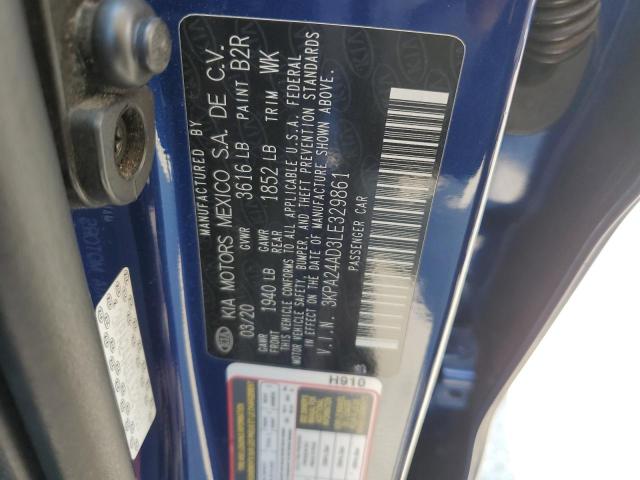 Photo 11 VIN: 3KPA24AD3LE329861 - KIA RIO LX 