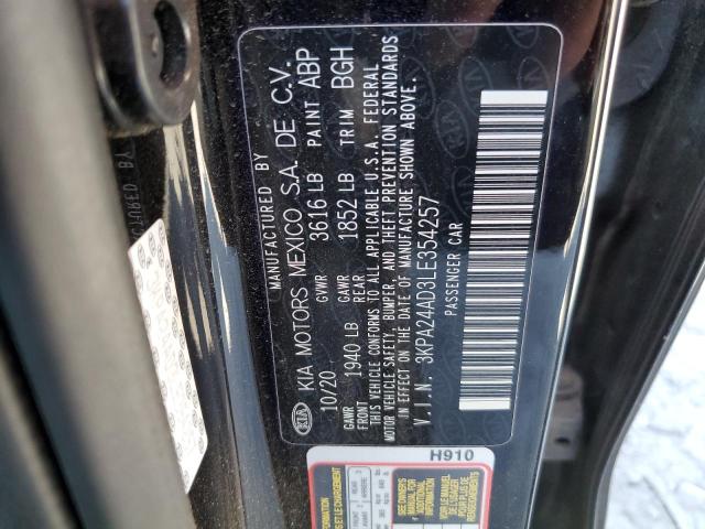 Photo 9 VIN: 3KPA24AD3LE354257 - KIA RIO LX 