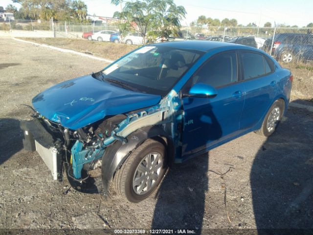 Photo 1 VIN: 3KPA24AD3ME392654 - KIA RIO 