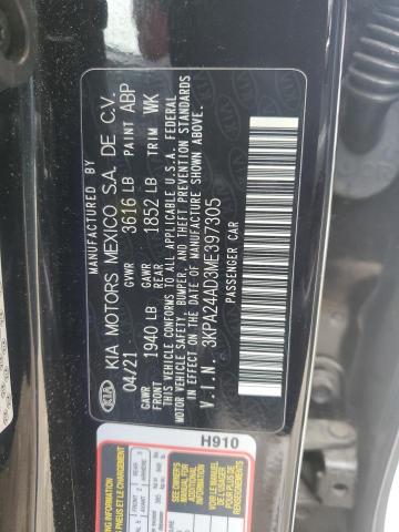 Photo 12 VIN: 3KPA24AD3ME397305 - KIA RIO LX 