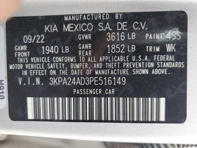 Photo 11 VIN: 3KPA24AD3PE516149 - KIA RIO 