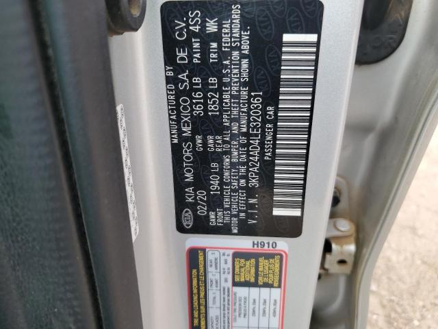 Photo 11 VIN: 3KPA24AD4LE320361 - KIA RIO 