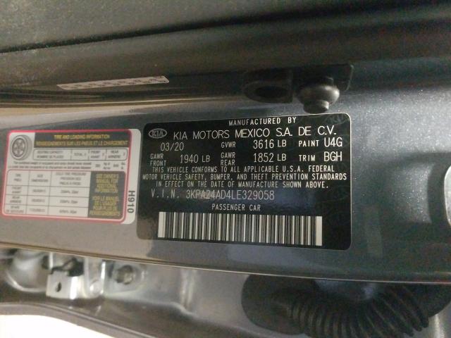 Photo 9 VIN: 3KPA24AD4LE329058 - KIA RIO LX 