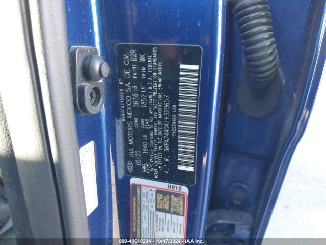 Photo 8 VIN: 3KPA24AD4LE329657 - KIA RIO 