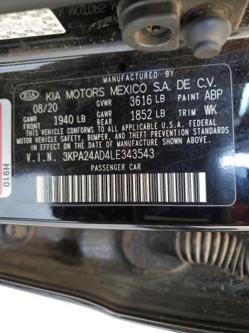 Photo 11 VIN: 3KPA24AD4LE343543 - KIA RIO LX 