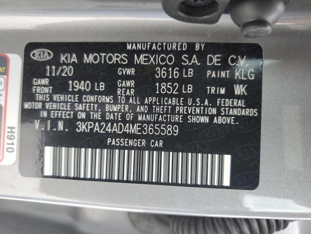 Photo 12 VIN: 3KPA24AD4ME365589 - KIA RIO 