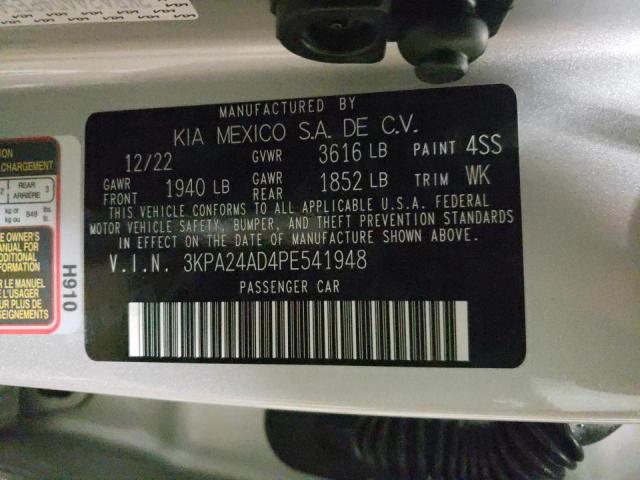 Photo 11 VIN: 3KPA24AD4PE541948 - KIA RIO LX 