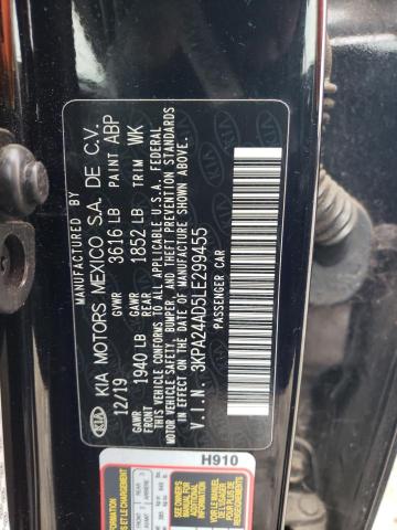 Photo 9 VIN: 3KPA24AD5LE299455 - KIA RIO LX 