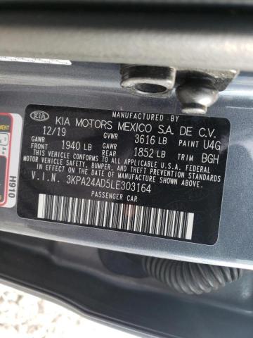 Photo 9 VIN: 3KPA24AD5LE303164 - KIA RIO LX 