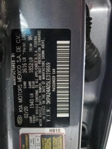 Photo 11 VIN: 3KPA24AD5LE319669 - KIA RIO LX 