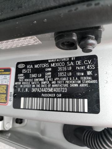 Photo 9 VIN: 3KPA24AD5ME400723 - KIA RIO LX 