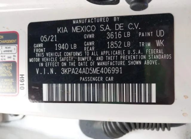 Photo 8 VIN: 3KPA24AD5ME406991 - KIA RIO 