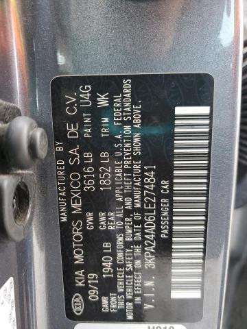 Photo 12 VIN: 3KPA24AD6LE274841 - KIA RIO LX 