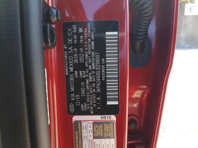 Photo 9 VIN: 3KPA24AD6LE298007 - KIA RIO LX 