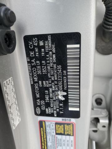 Photo 12 VIN: 3KPA24AD6LE315436 - KIA RIO 