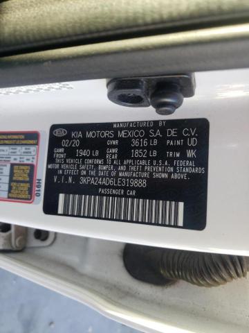 Photo 12 VIN: 3KPA24AD6LE319888 - KIA RIO LX 