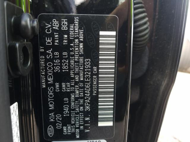 Photo 9 VIN: 3KPA24AD6LE321933 - KIA RIO LX 