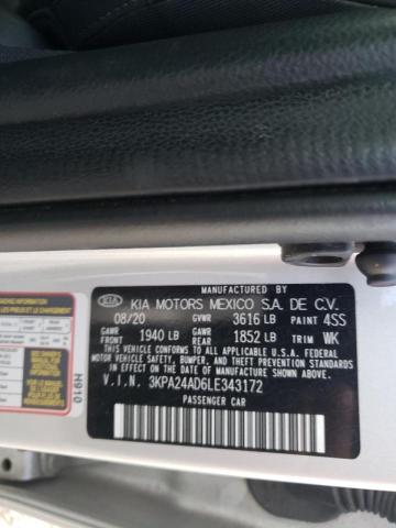 Photo 9 VIN: 3KPA24AD6LE343172 - KIA RIO LX 